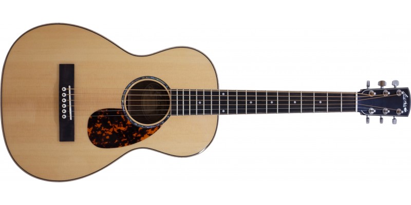 Larrivee-P-09-Black-Limba-Front
