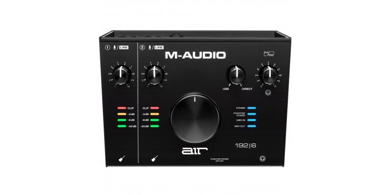M-Audio-AIR-192-6-USB-AudioMIDI-Interface-Front