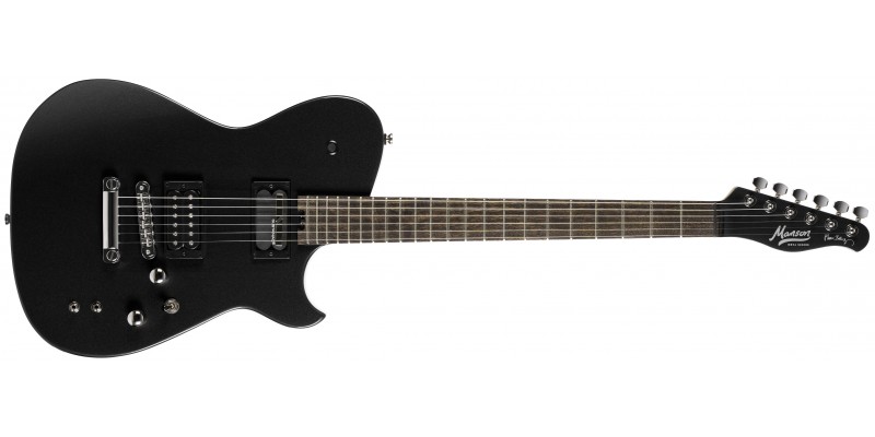 Manson Meta Series MBM-2H Sustaniac Satin Black Front