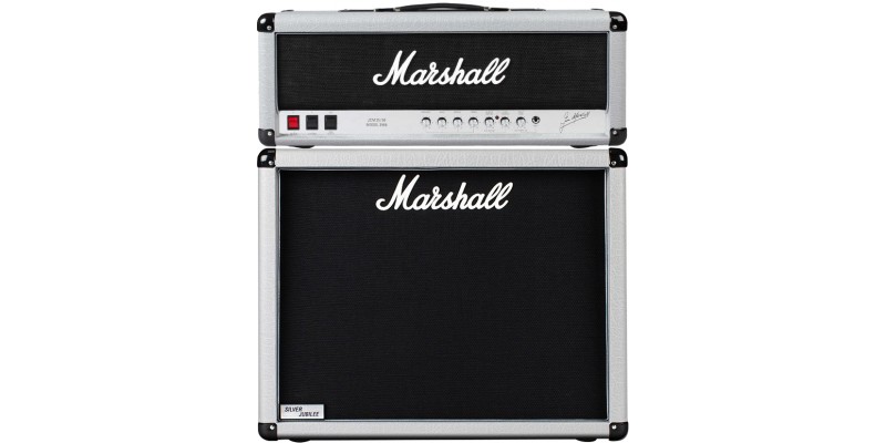 Marshall 2555X with 2536 Silver Jubilee 2x12 Half Stack