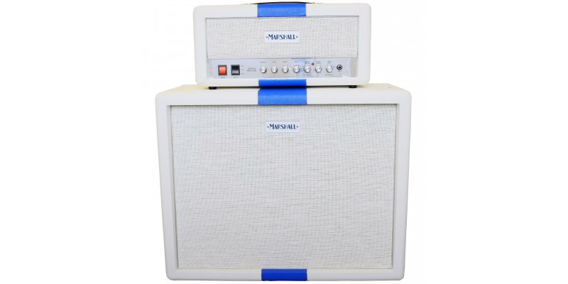 Marshall Design Store 2525H Mini Silver Jubilee with 1936 Cab Half Stack Pack Front