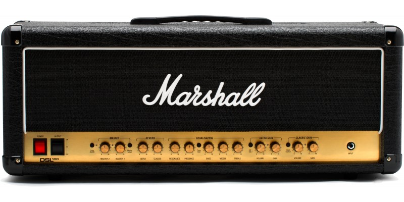 Marshall DSL100H Head Amplifier Front
