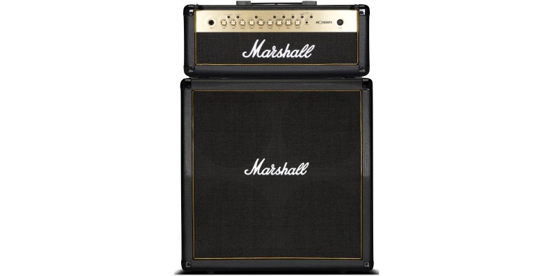 Marshall MG100HGFX Amp Half Stack Package With FREE Stompware Footcontroller Front