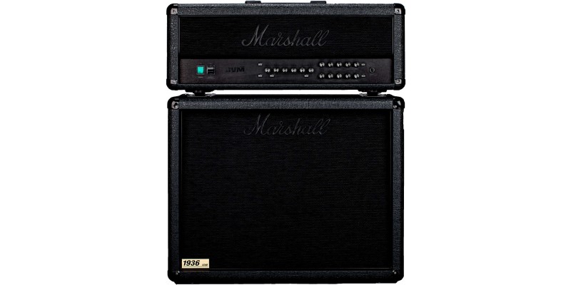 Marshall JVM205H 1936 Stealth Black Half Stack UK Merchant City
