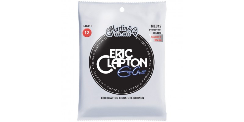 Martin MEC12 Clapton's Choice Phosphor Bronze Light 12-54