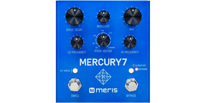 Meris mercury7 top reverb pedal