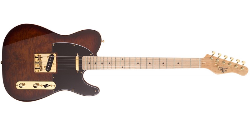 Michael Kelly CC50 Burl Burst Edition Electric Guitar