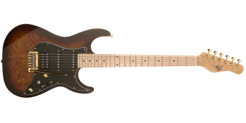 Michael Kelly CC60 Burl Burst Edition Electric Guitar
