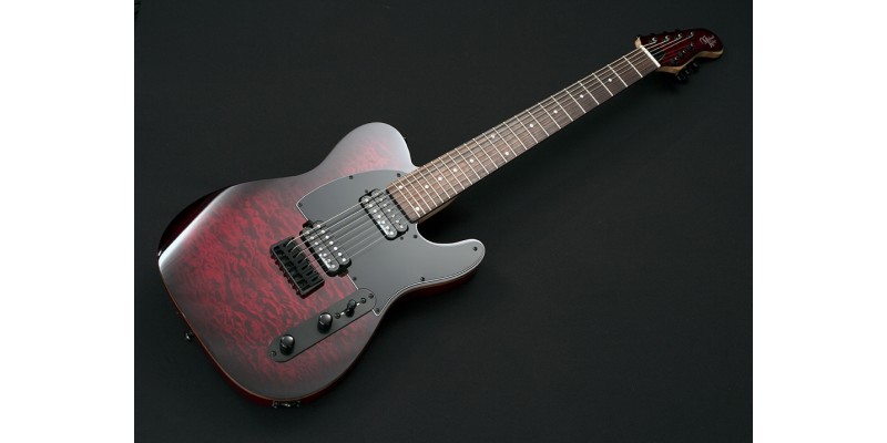 Michael Kelly 507X 7 String Black Cherry Burst Guitar