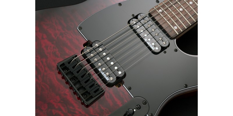 Michael Kelly 507X 7 String Black Cherry Burst Guitar
