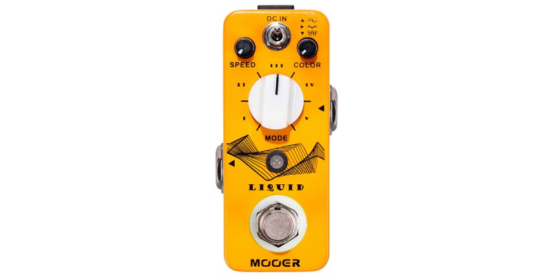 MOOER Liquid Digital Phaser Pedal MPH2 Guitar Effect Top