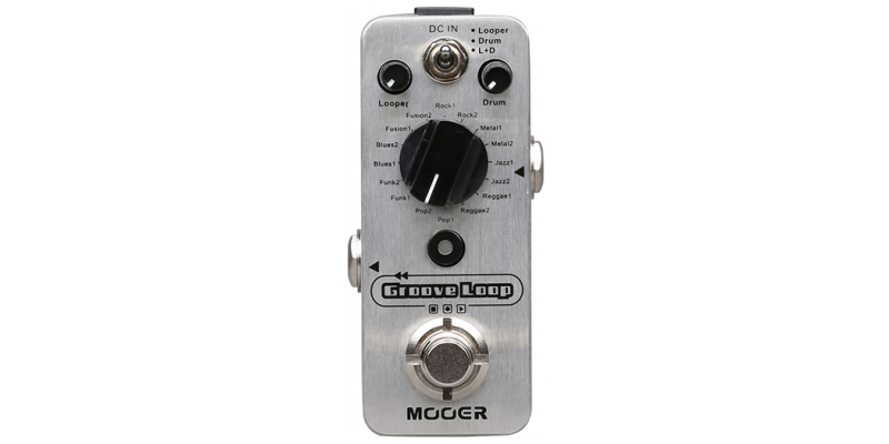 MOOER-MLP2-Groove-Loop-Drum-Machine-And-Looper-Front