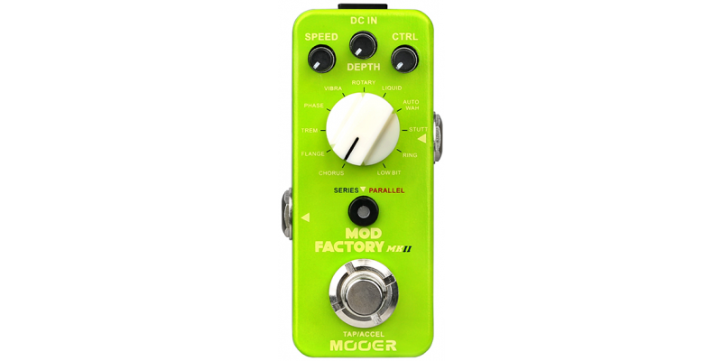MOOER-MME2-Mod-Factory-MkII-Modulation-pedal-Front