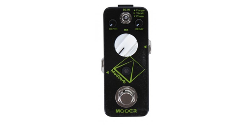 MOOER ModVerb Modulation Reverb Pedal MRV5 Effect Top