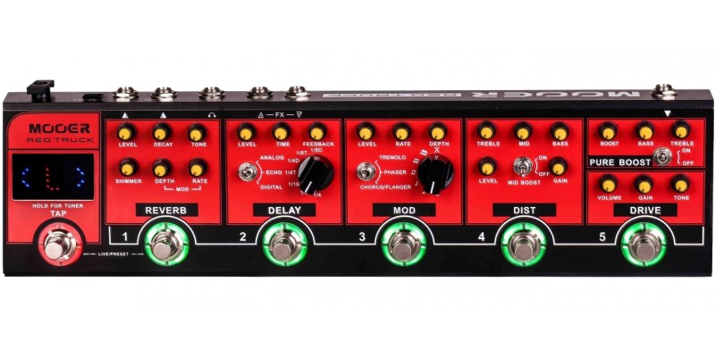 Mooer multi shop effects pedal