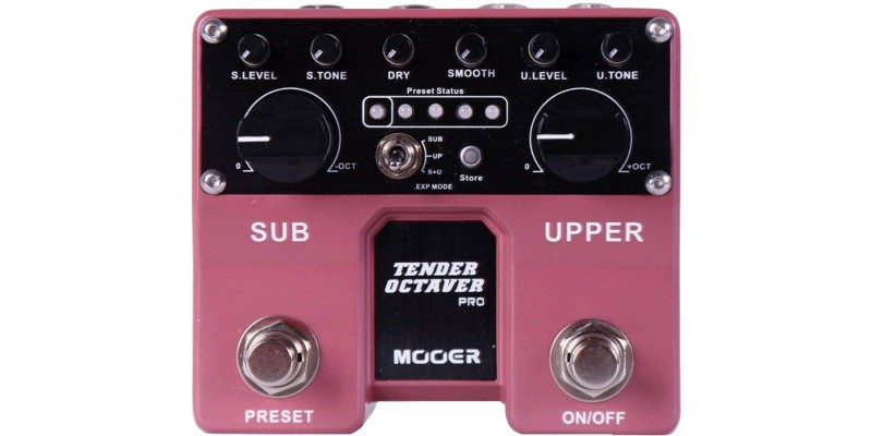 MOOER Tender Octaver Pro Guitar Pedal 