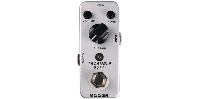 MOOER Triangle Buff Fuzz Pedal MFZ2 Top Controls