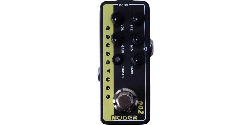 MOOER UK Gold 900 002 MMPA2 Micro Preamp Pedal