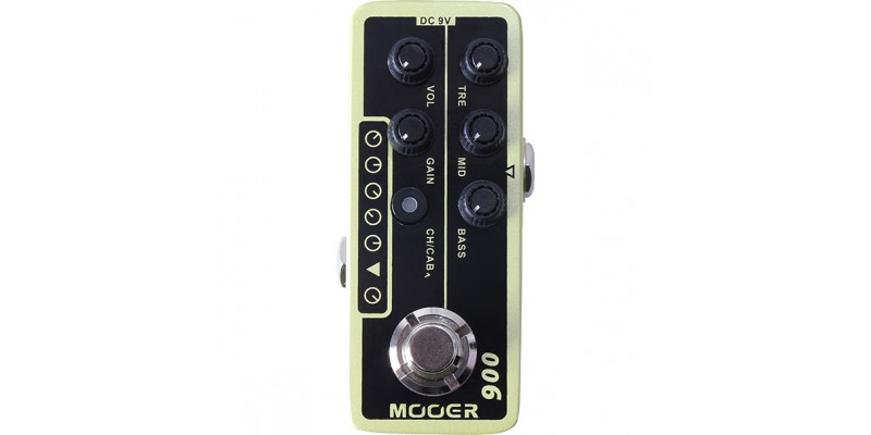 MOOER US Classic Deluxe 006 MMPA6 Guitar Preamp Pedal