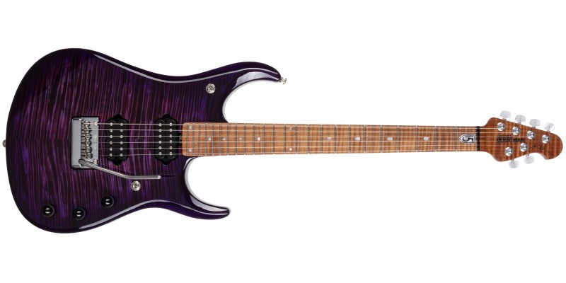 Music Man JP15 - Purple Nebula Flame Top Front