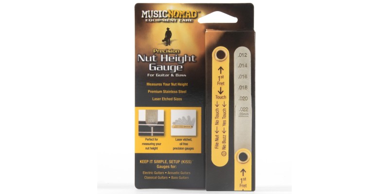 MusicNomad MN601 Precision Nut Height Gauge Main Out Of Package