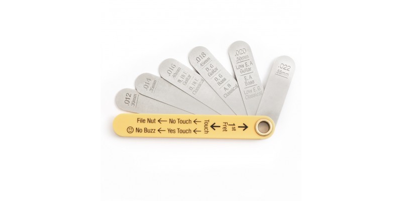 MusicNomad MN601 Precision Nut Height Gauge Main Out Of Package