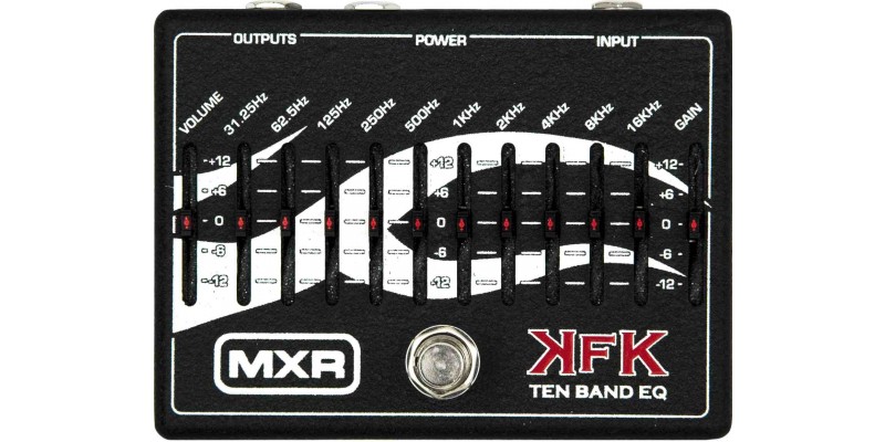 MXR KFK1 Kerry King 10 Band EQ Guitar Pedal