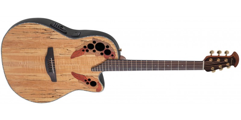 Ovation CE44P-SM-G Celebrity Elite Plus Spalted Maple