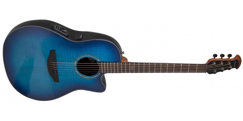 Ovation CS24P-BLFL-G Celebrity Standard Plus Blue Flamed Maple
