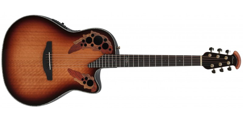 Ovation CE44P-FLE-G Celebrity Elite Plus Flamed Eucalyptus