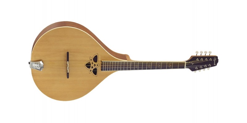 Ozark Flat Back Octave Mandola Celtic Model Front