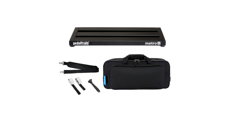Pedaltrain Metro 20 Pedalboard with Gig Bag PT-M20-SC Main