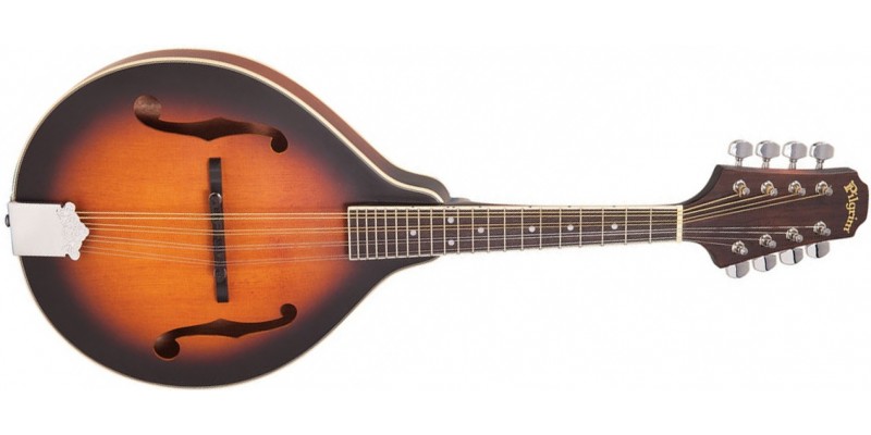 Pilgrim Redwood A-Style Mandolin 'F' Holes Front