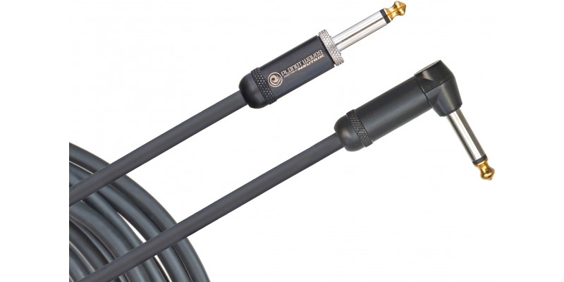 Planet Waves American Stage Instrument Cable, Right Angle, 10 feet