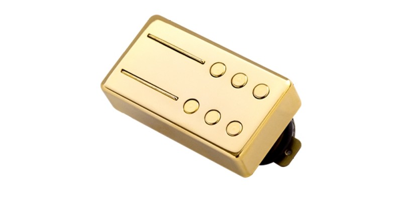 Railhammer Anvil Bridge Humbucker Pickup Gold Main