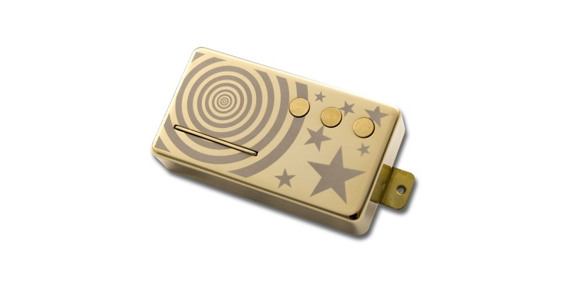 Railhammer Billy Corgan Signature Z-One Bridge Pickup Gold