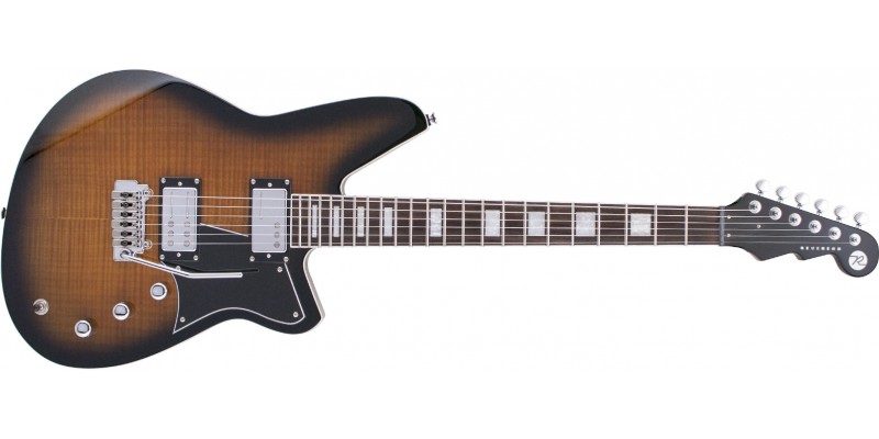 Reverend Bayonet RAHC Coffee Burst Flame Maple Electric
