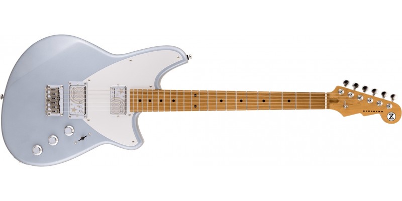 Reverend Billy Corgan Z-One Metallic Silver Freeze