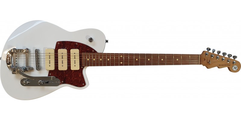 Reverend-Charger-390-LE-Bigsby-Ice-White-Pre-Owned-Front