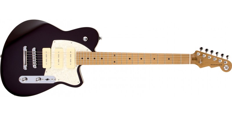 Reverend Charger 390 LE Oxblood, Pearloid Pickuard Front