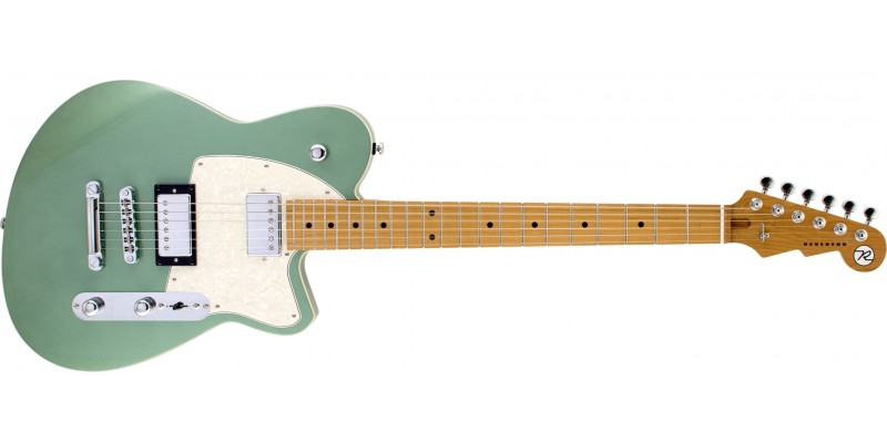 Reverend-Charger-HB-Metallic-Alpine-Front