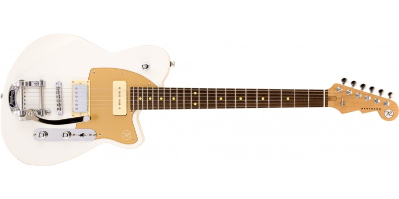 Reverend Double Agent OG Bigsby Pearl Edition Limited Run Pearl White