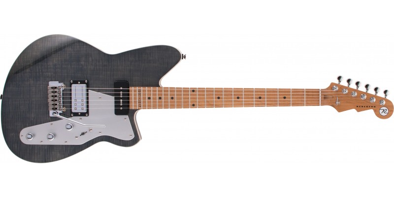 Reverend Double Agent W 20th Anniversary Black Flame Maple Front