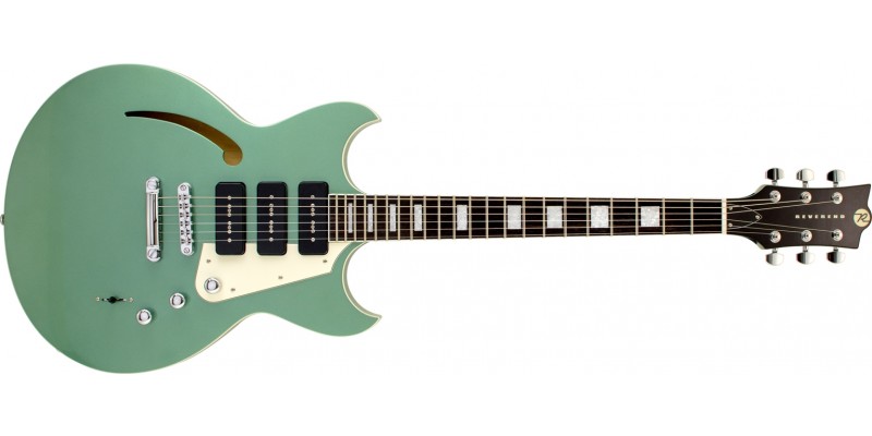  Reverend Manta Ray 390 Metallic Alpine Front
