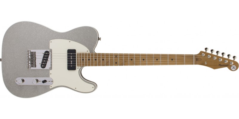 Reverend Pete Anderson Eastsider T P90 - Silver Metal Flake / Light Roast