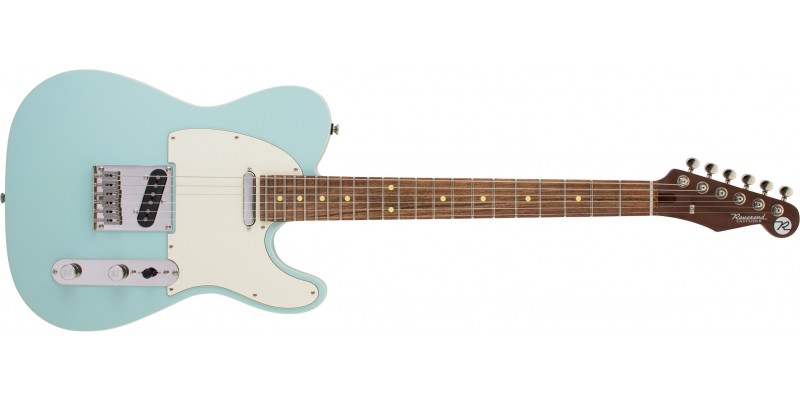 Reverend Pete Anderson Eastsider T Satin Chronic Blue, Dark Roast Front