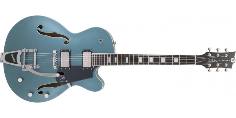 Reverend Pete Anderson PA-1 HB Custom Satin Deep Sea Blue Front