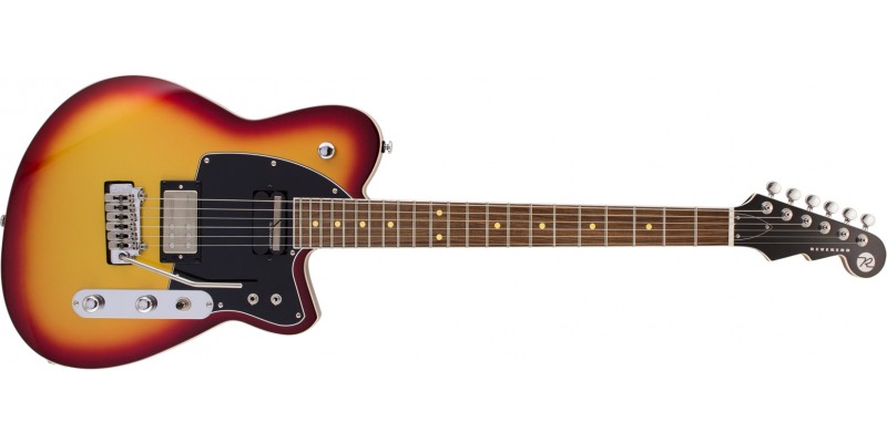 Reverend Reeves Gabrels Signature RG-SUS Sustainiac LE Gold to Red Burst Front