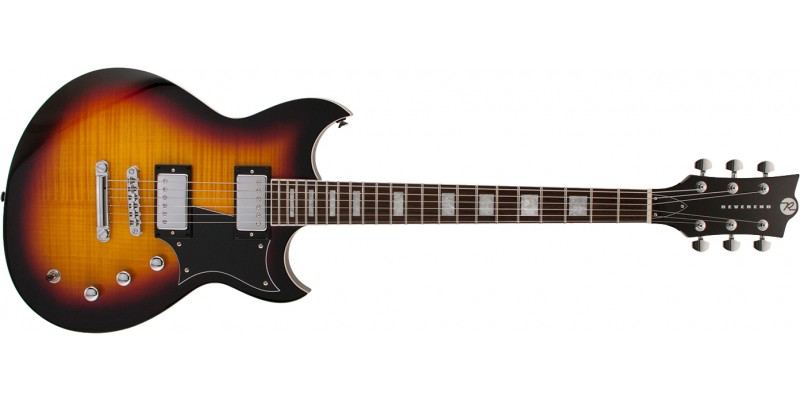 Reverend Sensei HB 3-Tone Burst Flame Maple