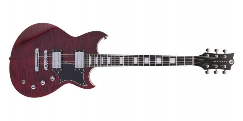 Reverend Sensei RA FM Wine Red Flame Maple 